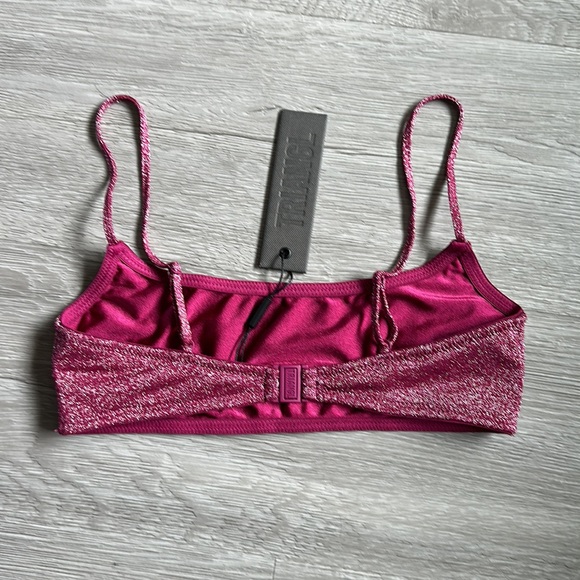 Grape sparkle triangl bathing suits top - Picture 9 of 10